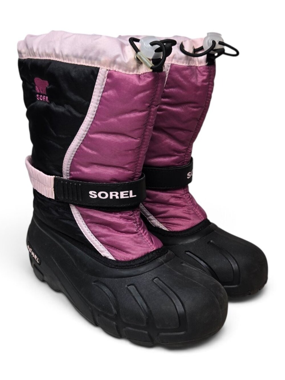 Sorel Flurry Waterproof Winter Boots Womens Color Panel Snow Insulated 6